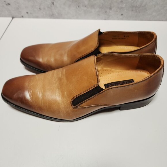 Mercanti Fiorentini Mens Loafers 8.5M Kenya Spray Tan Leather Slip-On Shoes main image 14